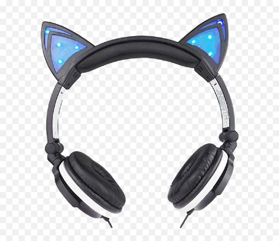 Download 800 X 1 - Cat Ear Headset Png,Headphones Transparent Background