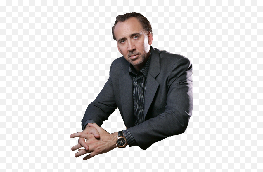 Nicolas Cage Nicolascage Nicolascagesticker Usethisfore - Nicolas Cage In A Suit Png,Nicolas Cage Png