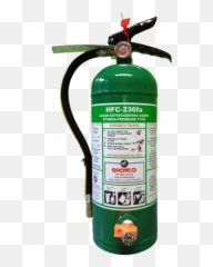 Bronco Hfc - 236fa Therman Fire Extinguisher Bronco By Snspi Cylinder Png,Green Fire Png