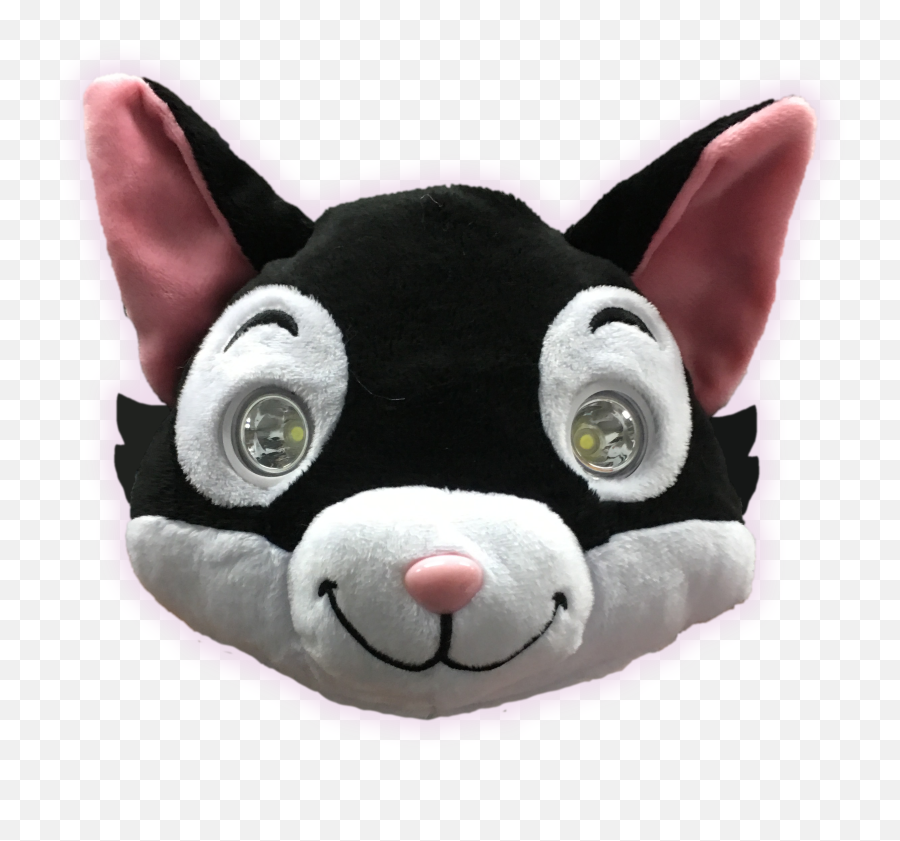 Download Hog Wild Soft Cuddly And Wearable Headlights - Stuffed Toy Png,Headlights Png