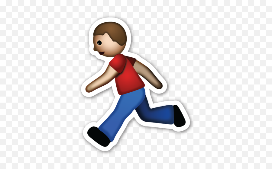 Download Hd Running Man And Bride Emoji For Kids - Ti Emoji De Hombre Corriendo Png,Check Emoji Png