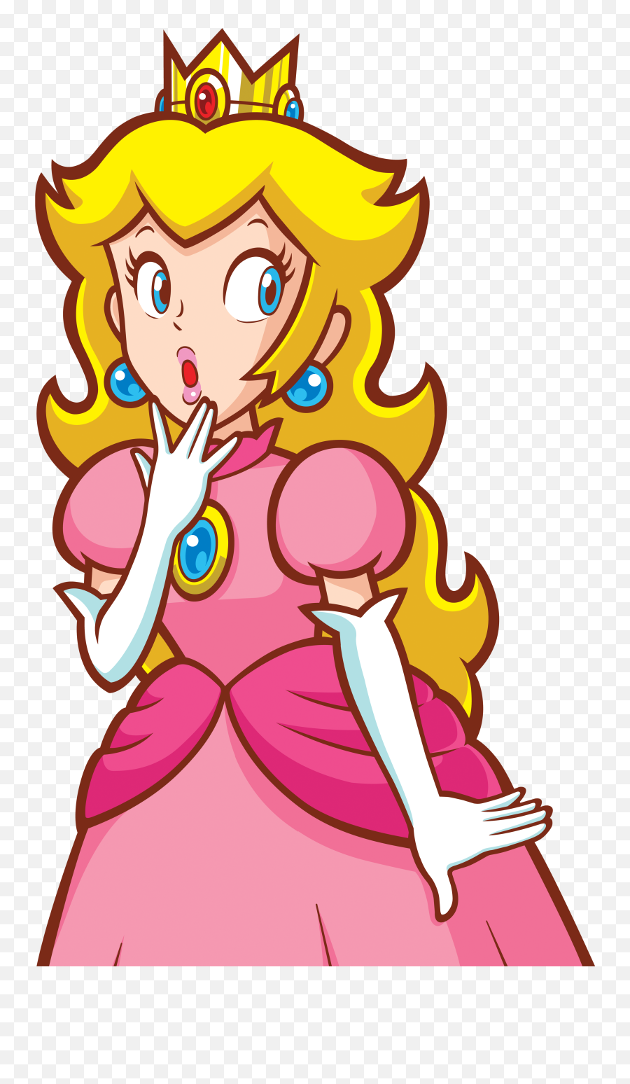 Mario Bros - Super Princess Peach Png,Princess Peach Transparent