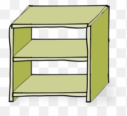 Shelf Bookcase Furniture - Shelf Clipart Png,Bookcase Png