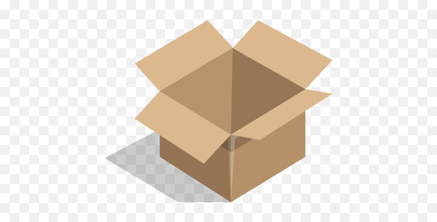 Transparent Png Svg Vector File - Caixa De Papelao Animada,Cardboard Png