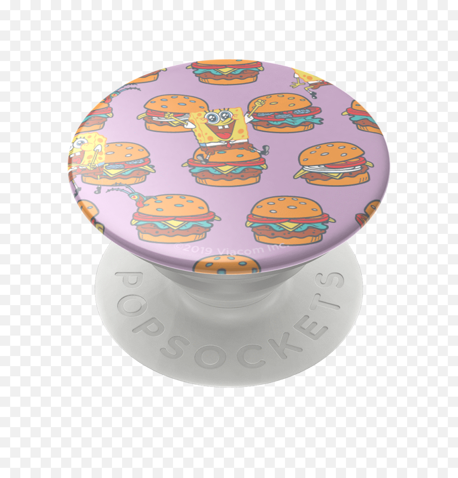 Popsockets Krabby Patty Phone Grip - Cake Decorating Png,Krabby Patty Png