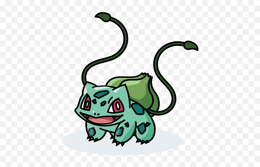 Bulbasaur Icon Of Colored Outline Style - Available In Svg Pokemon ...