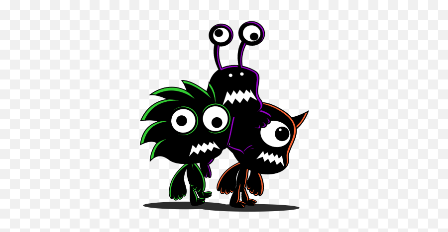 3 Shadow Monster Enemy Character Sprite - Sprite Enemy Png,Enemy Png