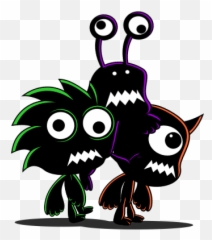 3 Shadow Monster Enemy Character Sprite - Sprite Enemy Png,Enemy Png