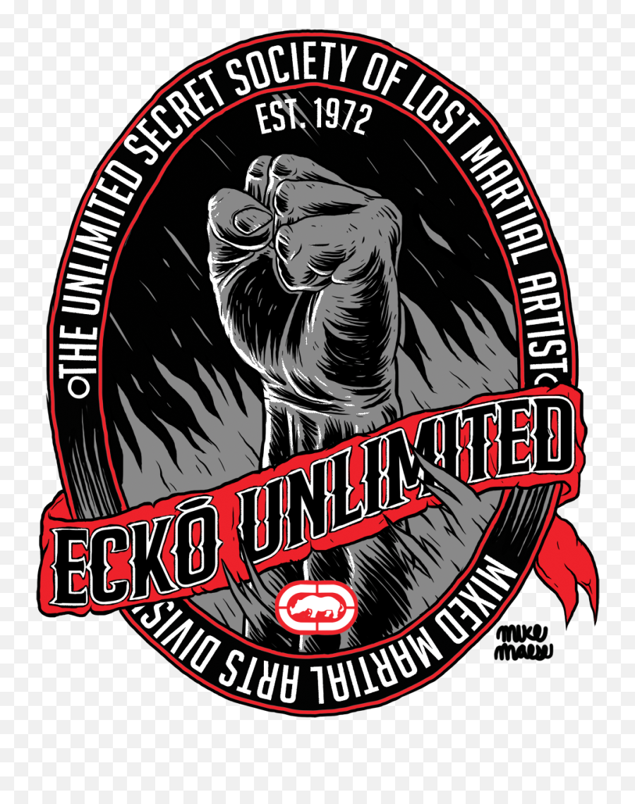 The Fight Ecko Mma - Crystal Grottoes Caverns Png,Mma Logo