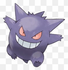 Gastly Haunter Gengar - Pokemon Transparent png