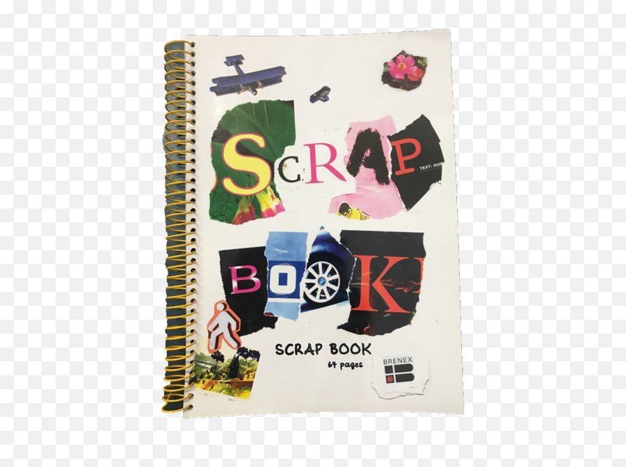 Download Scrap Book 64 Pages Spiral - Poster Png,Book Pages Png