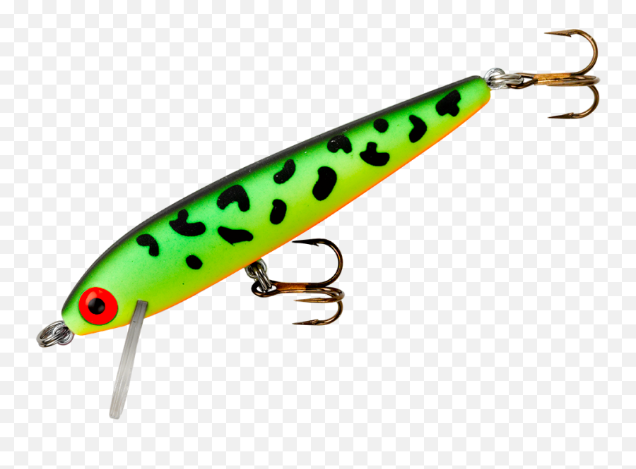 Rebel Tracdown Minnow Fishing Lure - Fire Tiger 2 12 In Fishing Lure Png,Fishing Lure Png