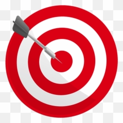 Transparent Target Bullseye - Target Png,Bullseye Png