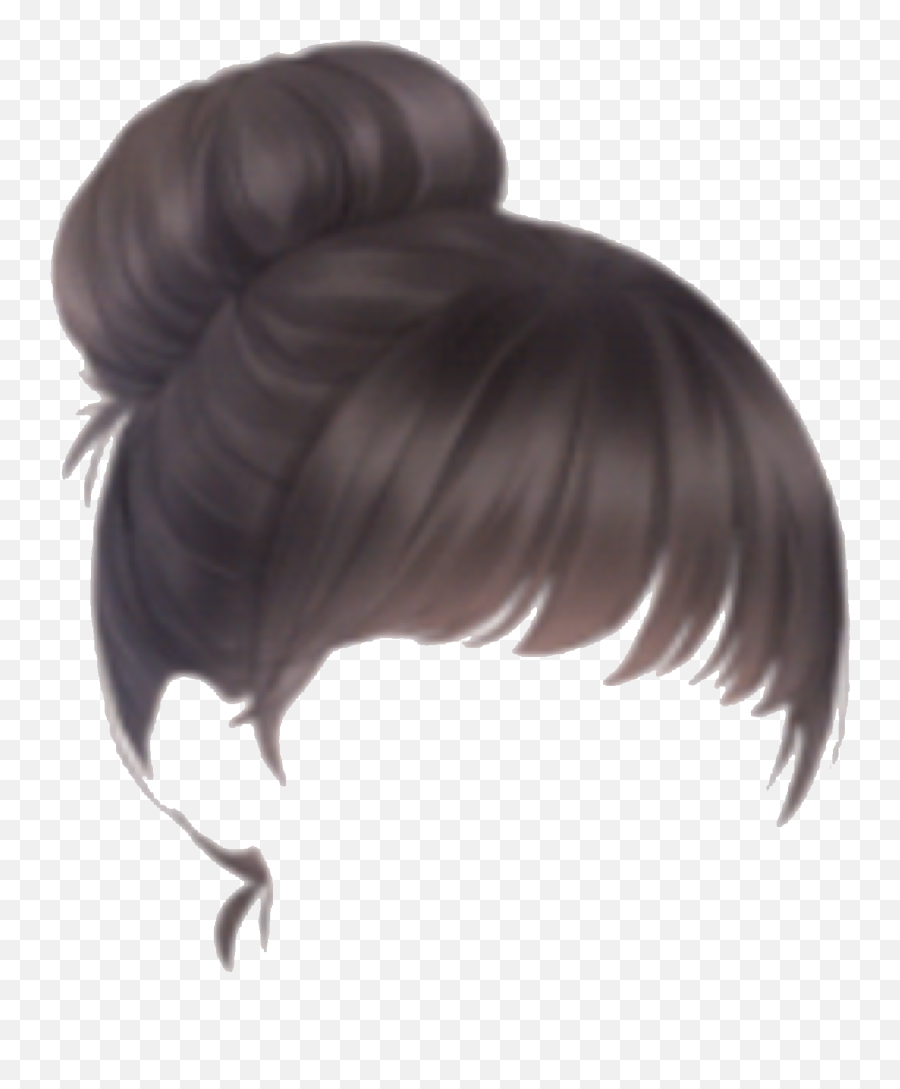 Hair Bun Png Clipart Free Download - Brown Bun In Hair,Bun Png