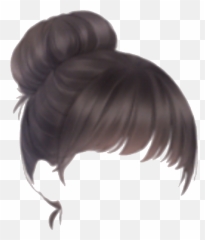Hair Bun Png Clipart Free Download - Brown Bun In Hair,Bun Png