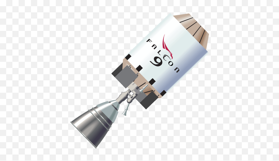 Space X Falcon 9 Transparent Png - Transparent Spacex Falcon 9,Falcon Transparent