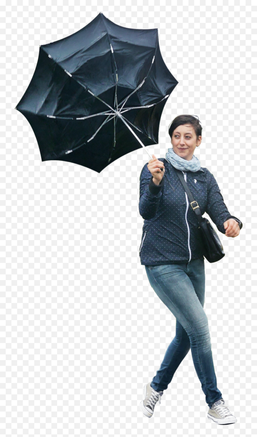 Walking In The Rain Png Image - People In The Rain Png,Rain Png Transparent