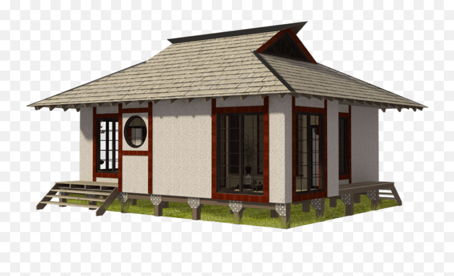 Japanese Small House Plans - Traditional Japanese Small House Design Png,Small House Png