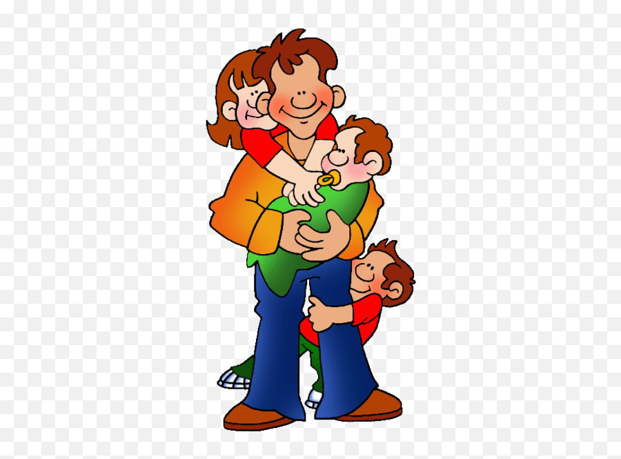 Father With Kids - Tomorrow Is Day Png,Father Png