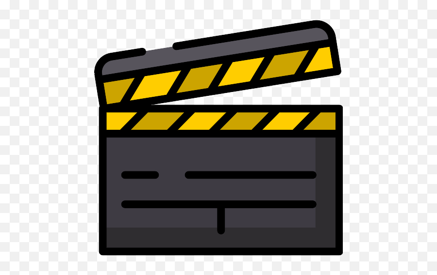 Clapperboard Png Icon - Horizontal,Clapperboard Png