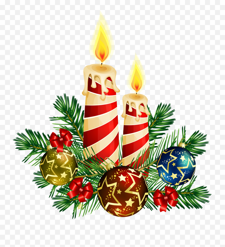 Download Candles Png Pic - Christmas Candles Clipart,Candles Png