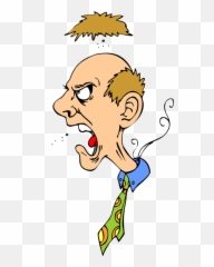 Free Angry Man Transparent Download - Anger Clipart png