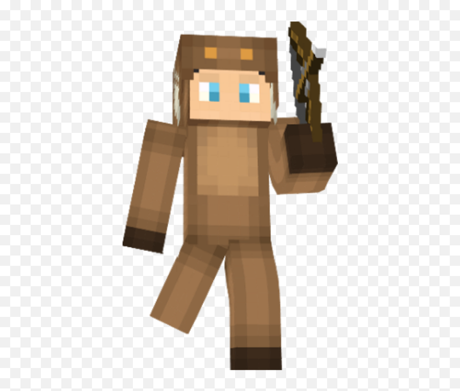 Download Minecraft Moosecraft With A Bow - Picsart Photo Minecraft Skins Moosecraft Png,Minecraft Bow Png