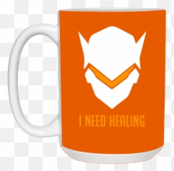 Download Hd I Need Healing Genji Mask Face Overwatch - Icon png