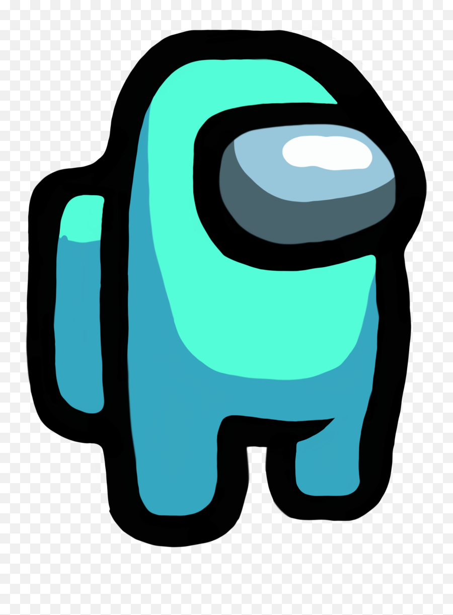 Cyan Among Us In 2020 - Cyan Among Us Transparent Png,Discord Transparent Background