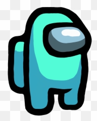 Cyan Among Us In 2020 - Transparent png