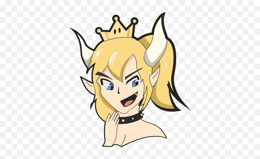 Stickers Bowsette For Whatsapp - Apps On Google Play Fictional Character Png,Bowsette Png