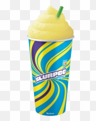 Trolli Slurpee And Sour Sloth Candies - 7 Eleven Cup png