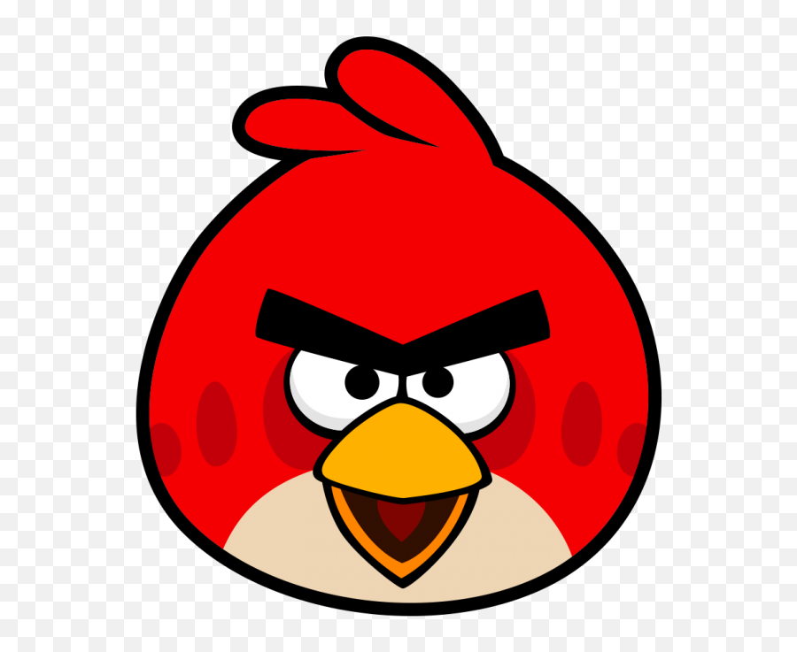 Angry Birds Red Png Transparent Images U2013 Free - Easy Angry Birds Drawing,Angry Transparent