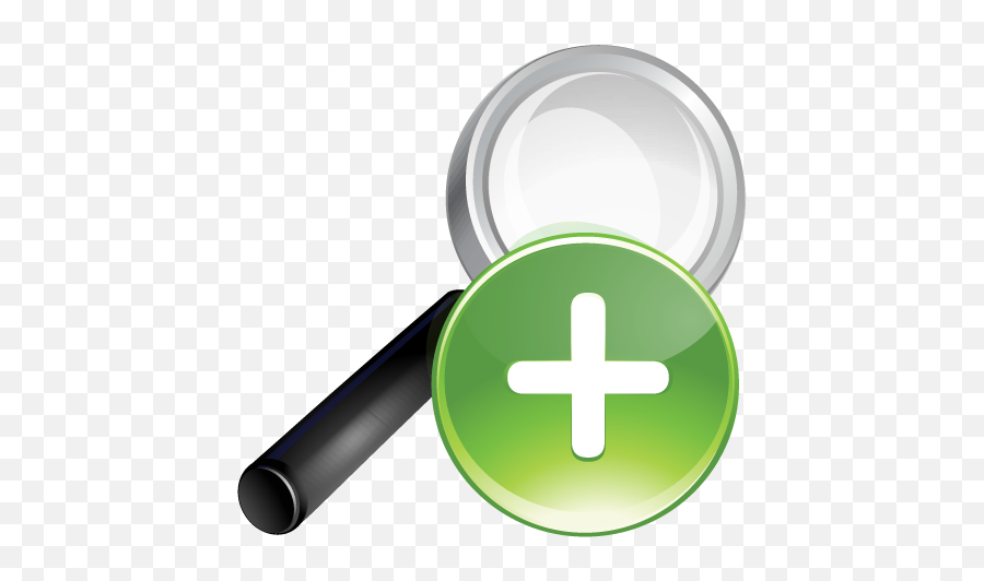 green search icon transparent background