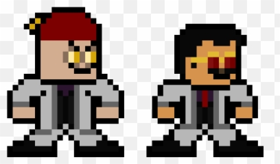 X - Men Shadow KingMega Man by RoadBlockTron Newgrounds Sub Zero Pixel Png