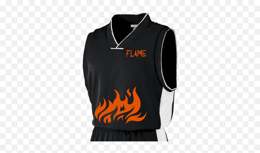 Flame Adult Reversible Speedway Muscle - Criminology Jersey Design Basketball Png,Flaming Basketball Png