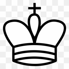 Chess Tile Kl - White Transparent King png
