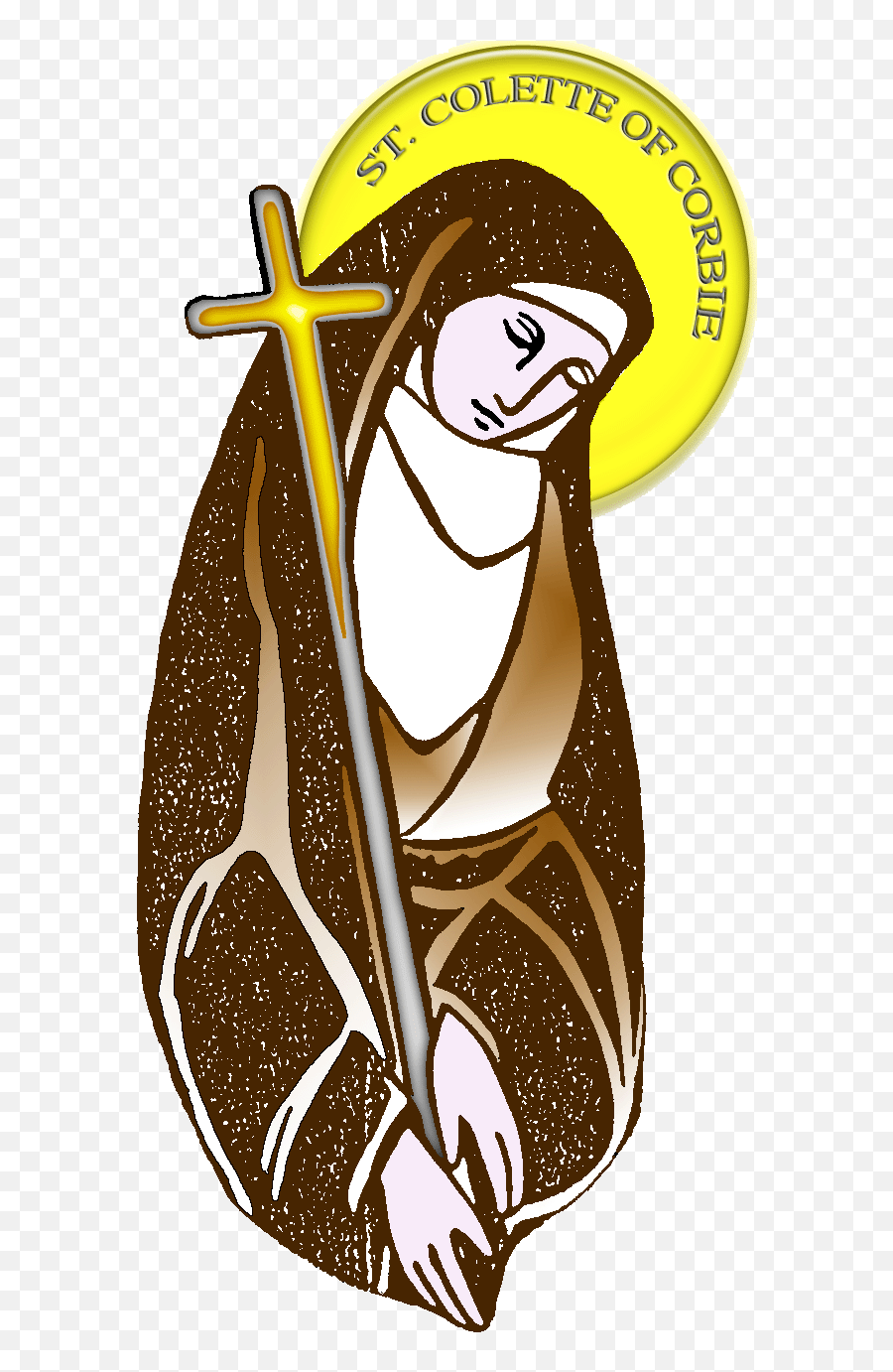 St Colette Of Corbie - Patroness To Childless Couples Religion Png,Perpetual Help Icon
