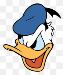 Indi Angry Donald Duck Logo - Ducks Face png
