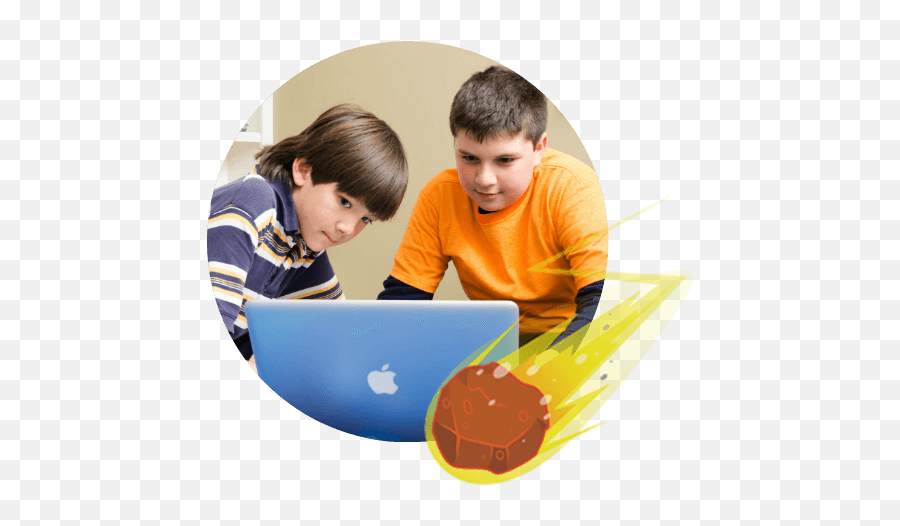 Coding For Kids Programming - Boy Png,Typing Club Icon