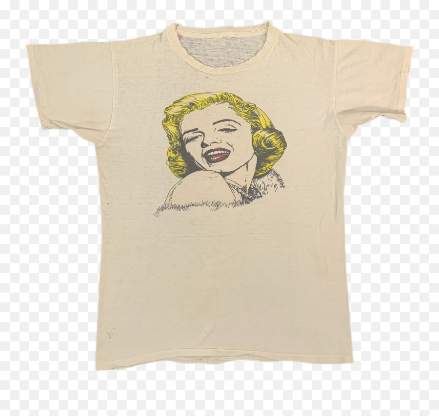 Vintage Marilyn Monroe Portrait T - Shirt Jointcustodydc Short Sleeve Png,Marilyn Monroe Icon