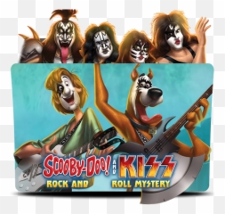 Scooby - Doo and Kiss Rock Roll Mystery DVD And png