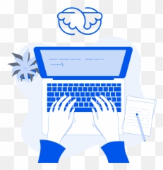 Discover The Cocoom Webap And How To Properly Use It - Typing Illustration Art png