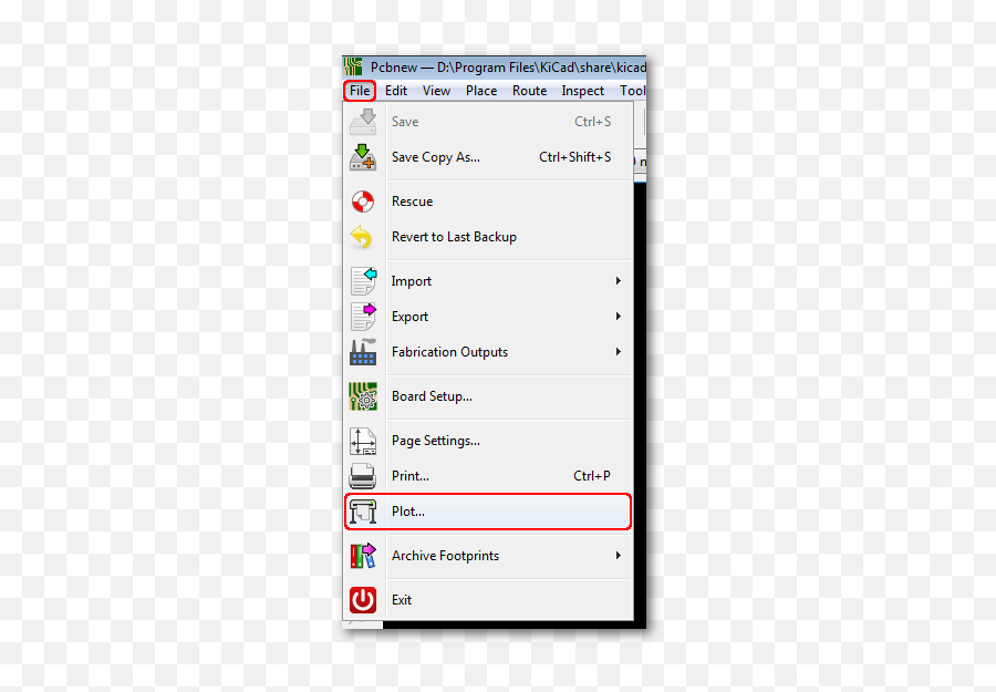 How To Generate Gerber And Drill Files In Kicad 5 - Jlcpcb Dot Png,Gerber Icon Tanto