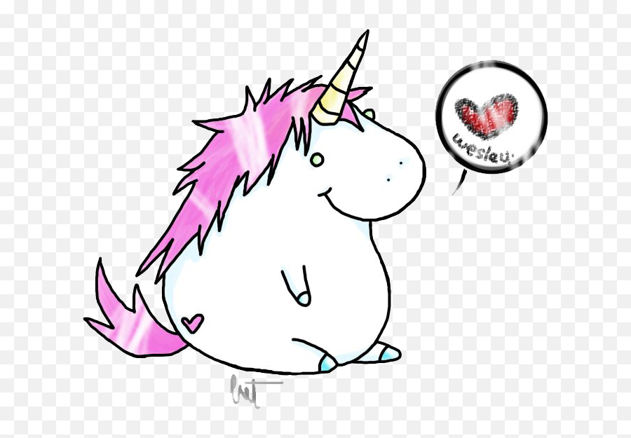 Download Unicorn Png File For Designing - Cute And Fat Unicorn,Unicorn Png Transparent