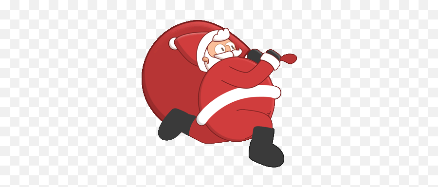 Santa Claus Christmas Sticker - Santa Claus Santa Christmas Walking Santa Claus Gif Png,Dancing Santa Icon