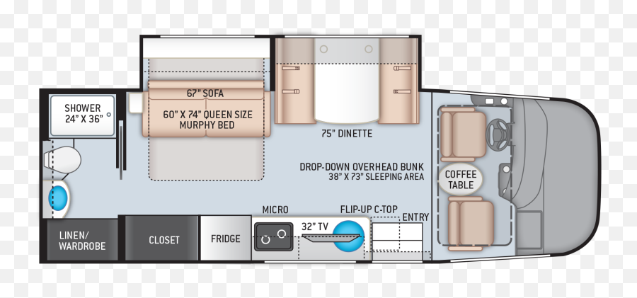 Floor Plans Axis 244 - Thor Vegas Png,Flips Table Icon