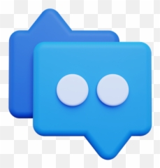 Message Bubble Icon - Download In Colored Outline Style Dot Png,Chat Bubble Icon