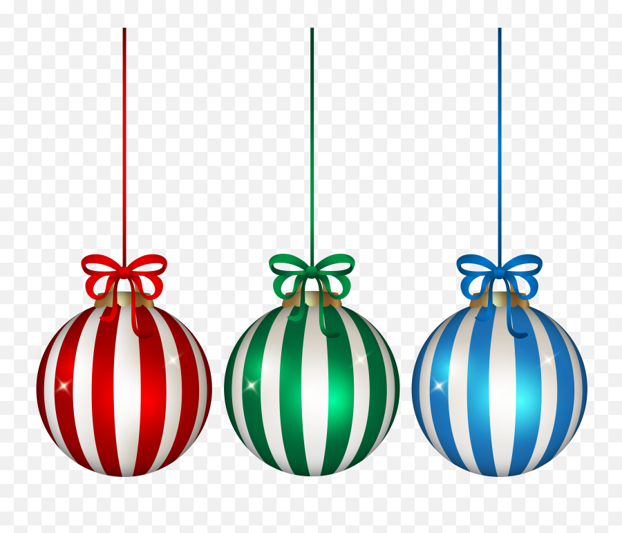 Hanging Christmas Ornament Banner Free Png Ornaments