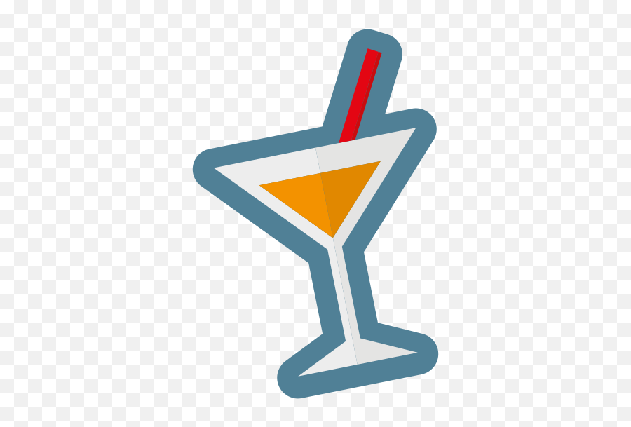 Drink Glass With Straw Clipart Free Svg File - Svgheartcom Martini Glass Png,Straw Icon